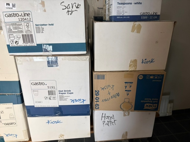 1476228-3 Disposable items from the kiosk