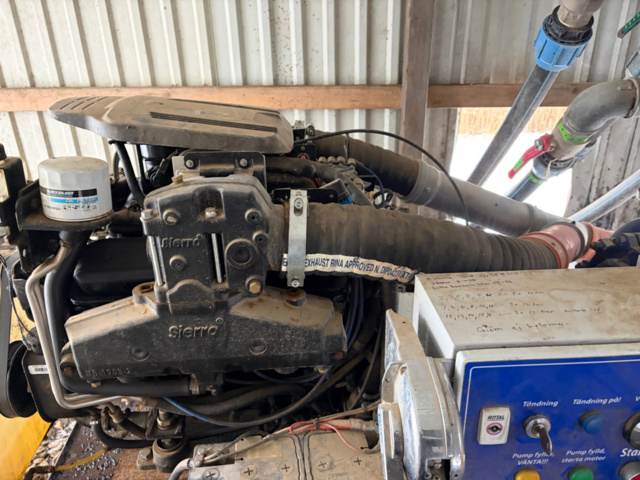 1476237-8 Bevattning med 140 spridare för crossbana med Mercury V8