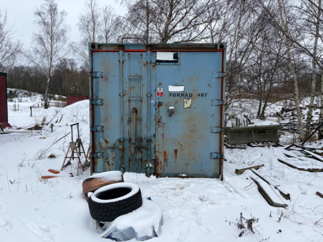 1476243-10 Förrådscontainer 20 fot