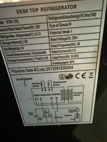 1405497-5 Exponeringskyl - Gastrotech