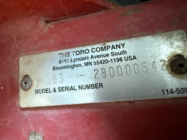 1405517-11 Riding Mower - Toro Greensmaster 3250D