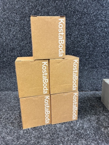 1483516-7 5 pcs Glass & bowl, Kosta Boda