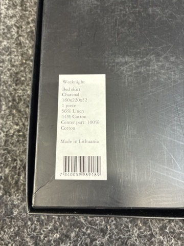 1483591-3 Sängkappa 160x220x52, Himla Weeknight