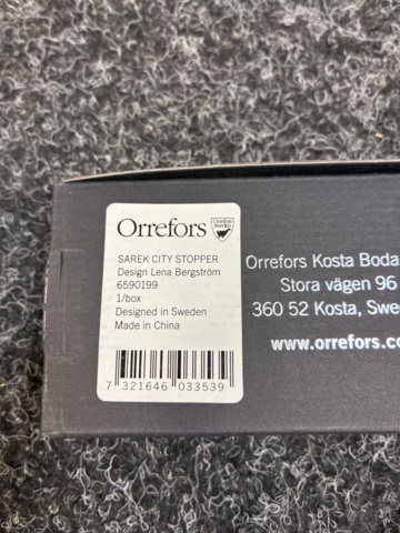 1483550-3 Fat & karaffpropp, Orrefors