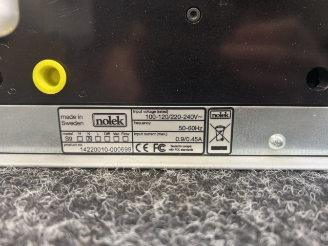 1483787-8 Fully automatic leak tester with display, Nolek S9