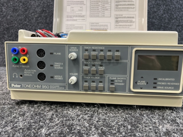 1483791-3 Advanced short circuit locator for printed circuit boards, Polar Toneohm 950