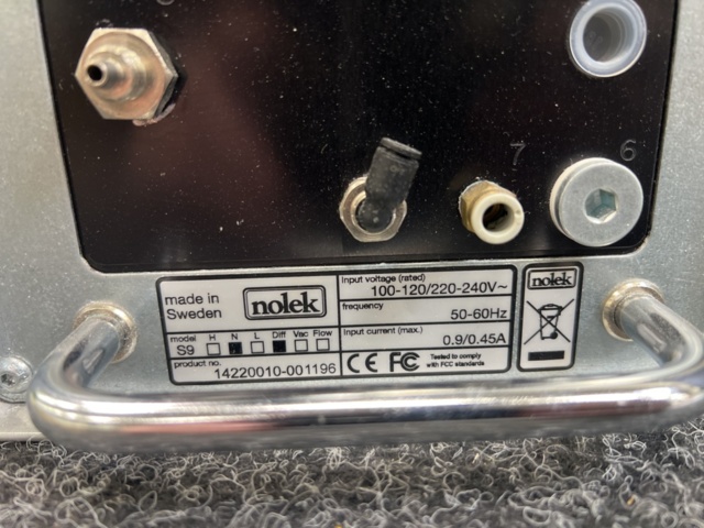 1483793-7 Fully automatic leak tester with display, Nolek S9