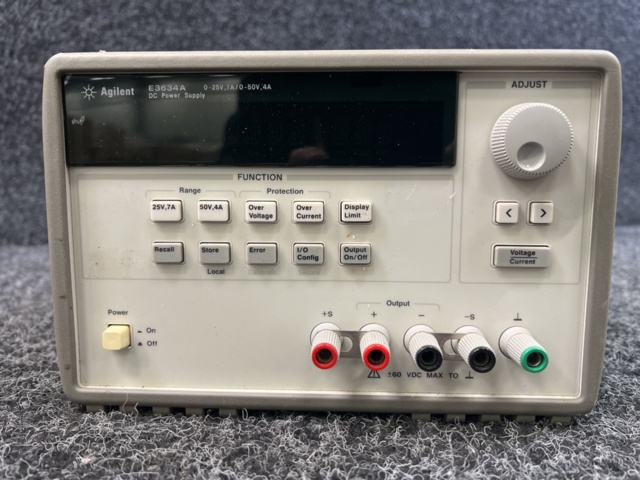 1483796-3 Agilent E3634A triple output DC Power Supply