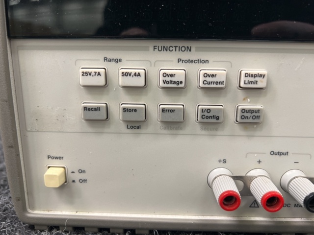 1483796-5 Agilent E3634A triple output DC Power Supply