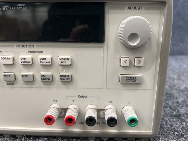 1483796-6 Agilent E3634A triple output DC Power Supply