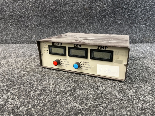 1483807-1 Blood/Dialysis/Pressure Simulator – 3-channel measurement module