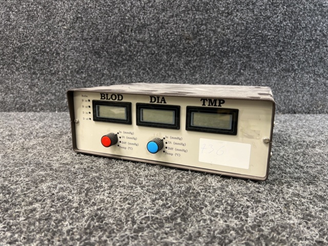 1483808-1 Blood/Dialysis/Pressure Simulator – 3-channel measurement module