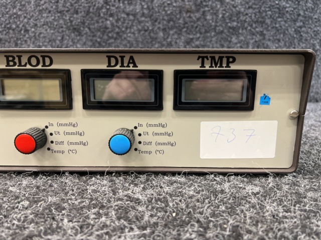 1483809-3 Blood/Dialysis/Pressure Simulator – 3-channel measurement module