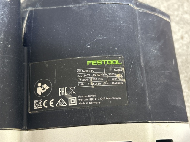 1454958-9 Router with accessories - Festool OF 1400 EBQ -2024