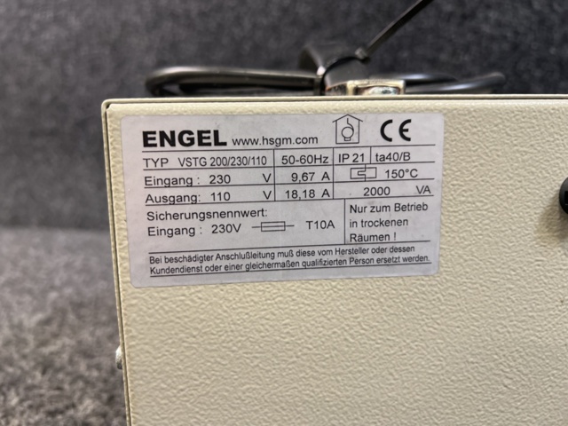 1483818-5 Transformer Engel VSTG 200/230/110