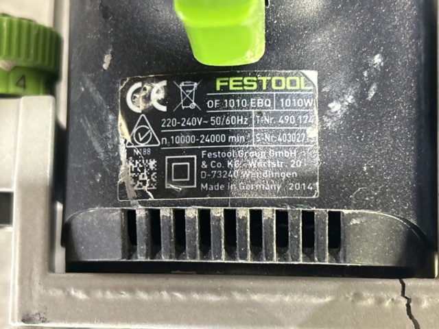 1454960-7 Router with accessories - Festool OF 1010 EBQ - 2014