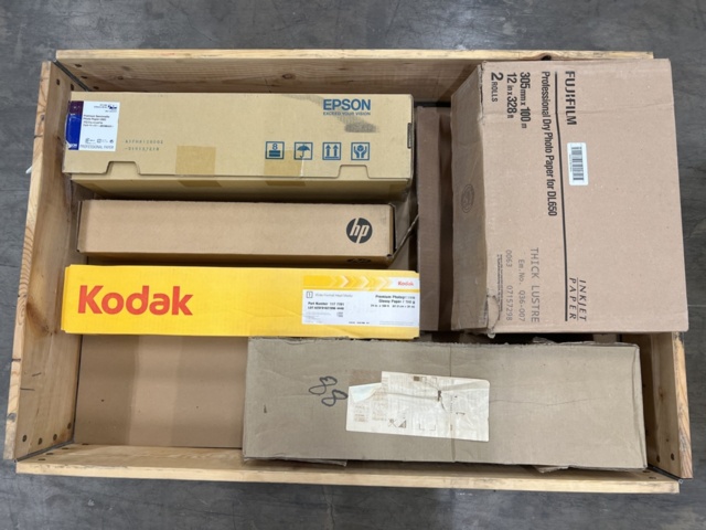 1483821-1 Assortment of photo paper on roll