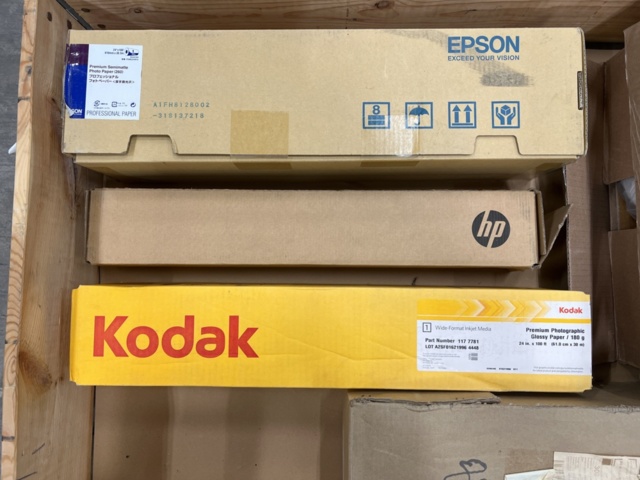 1483821-2 Assortment of photo paper on roll