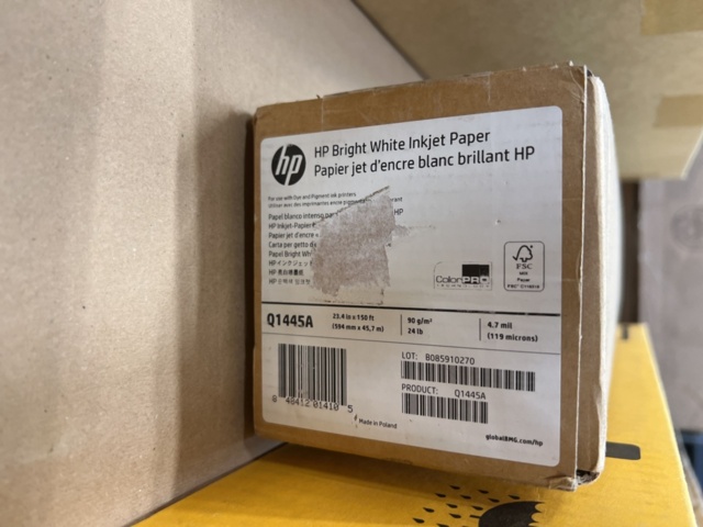 1483821-6 Assortment of photo paper on roll