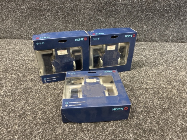 1486053-1 3 Door handles Hoppe, Stockholm