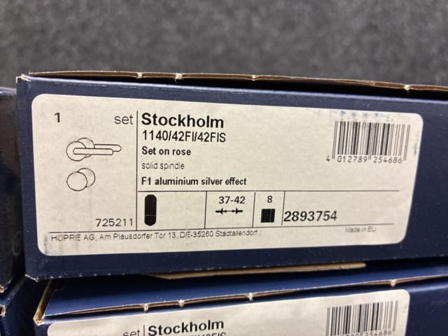 1486058-3 6 st Dörrhandtag Hoppe Stockholm