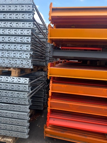 1486130-5 50 sektioner pallställ och 270 balkar