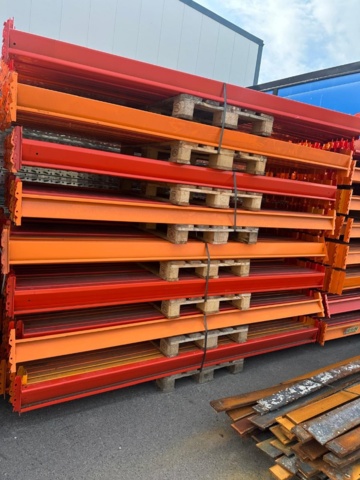 1486130-7 50 sektioner pallställ och 270 balkar