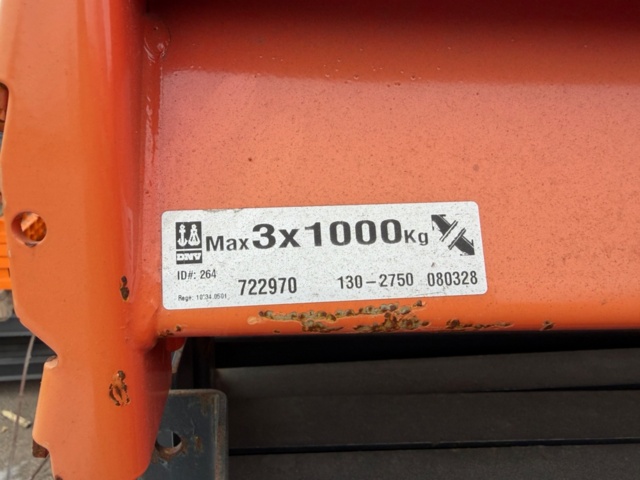 1486130-13 50 sektioner pallställ och 270 balkar