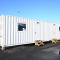 1486151-1 Boendecontainer – 40’ HC med 2 studiolägenheter (oanvänd)
