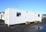 1486151 Boendecontainer – 40’ HC med 2 studiolägenheter (oanvänd)