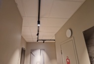 1486142 Nya/oanvända spotlights med skenor - 40 st lampor + 20 skenor