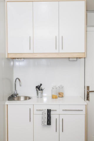 1486151-59 Boendecontainer – 40’ HC med 2 studiolägenheter (oanvänd)