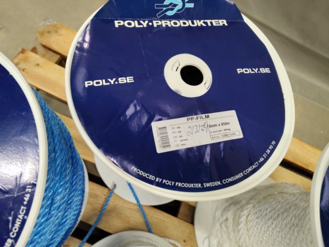 1483173-3 Rep – Polyprodukter/Poly Ropes, polyester och PP, olika dimensioner