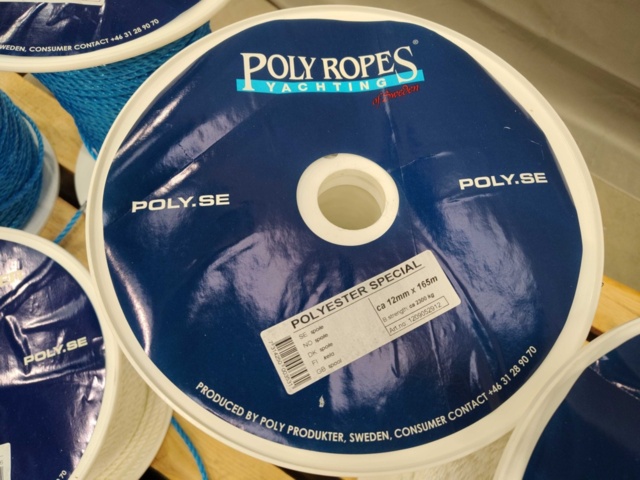 1483173-4 Rep – Polyprodukter/Poly Ropes, polyester och PP, olika dimensioner