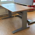 1457463-6 Lot of office furniture - electric desks, bureaus and partitions