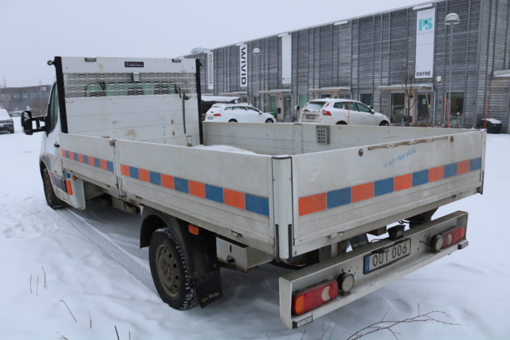 1416793-8 Renault Master Chassi Cab 3.5 T 2.3 dCi Quickshift, 150hp, 2015