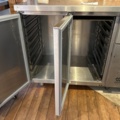1368651-4 Refrigerated counter with top shelf and storage - Cold Table 1600 -2024