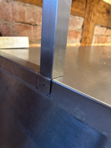 1368651-6 Refrigerated counter with top shelf and storage - Cold Table 1600 -2024