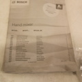 1416795-8 2 new Bosch electric mixers/hand mixers