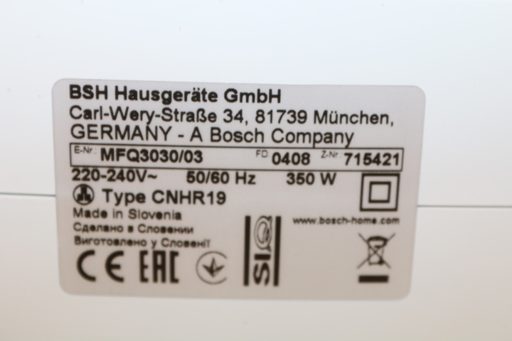 1416796-5 2 new Bosch electric mixers/hand mixers