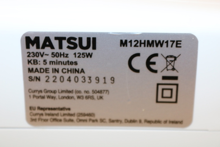 1416797-6 2 pcs New Hand Mixers Matsui