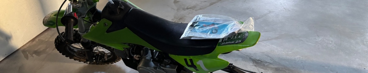 Bild som representerar auktionen - Avyttring dirtbike