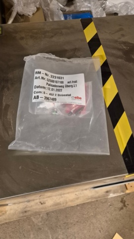 1486035-9 Hood dishwasher Electolux EHT8