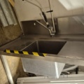 1486036-4 Stainless steel sink with mixer tap