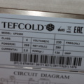 1295878-8 Panorama fridge/display box - Tefcold UPD200