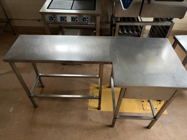 1486663-1 Stainless steel workbenches 3 pcs