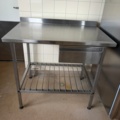 1486663-6 Stainless steel workbenches 3 pcs