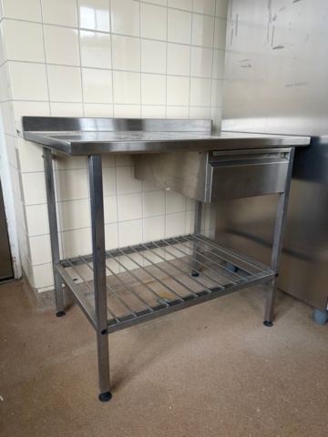 1486663-7 Stainless steel workbenches 3 pcs