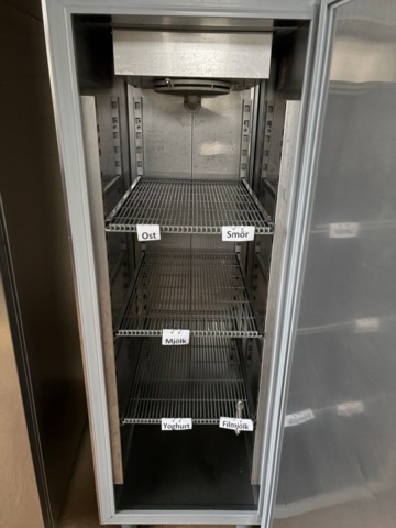 1486666-3 Stainless steel refrigerator - Bureca