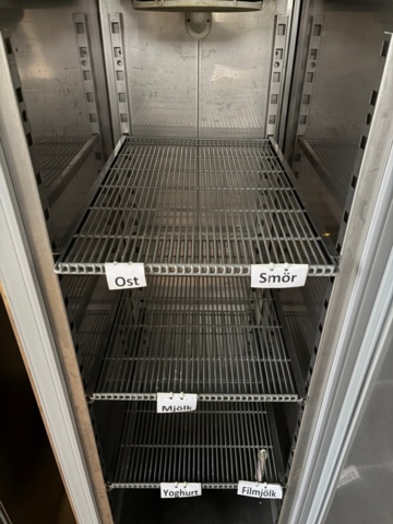 1486666-5 Stainless steel refrigerator - Bureca